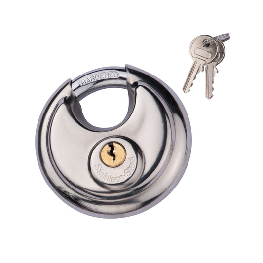 DISC LOCK. MINIMUM LOCK 100 ( 25 BOXES )