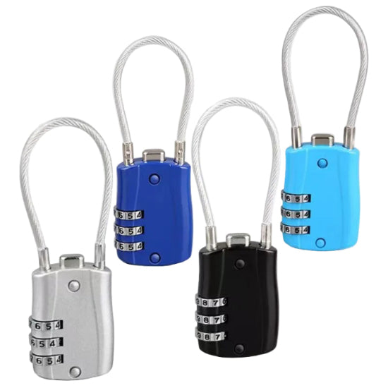 TRAVEL LUGGAGE COMBINATION LOCK
