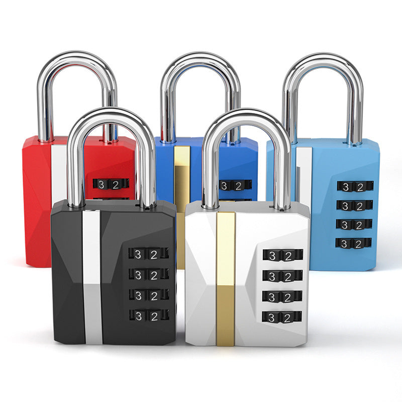 Zinc alloy lock large 4 digit digital password lock