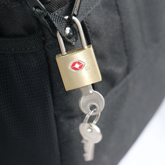 TSA-Approved Keyed Luggage Padlock