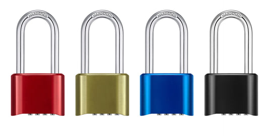4-digit bottom combination padlock