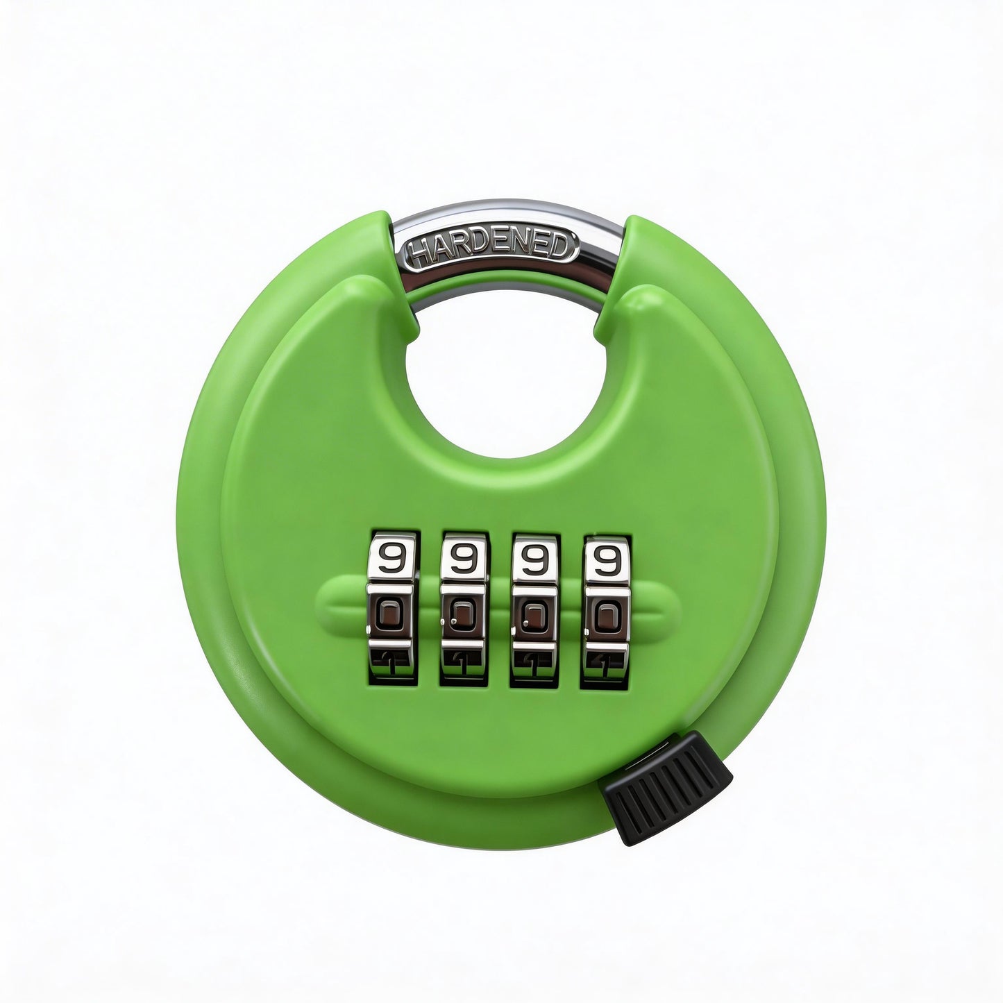 2-3/4" Red Combination Manager Disc Lock - 10 Locks/Box