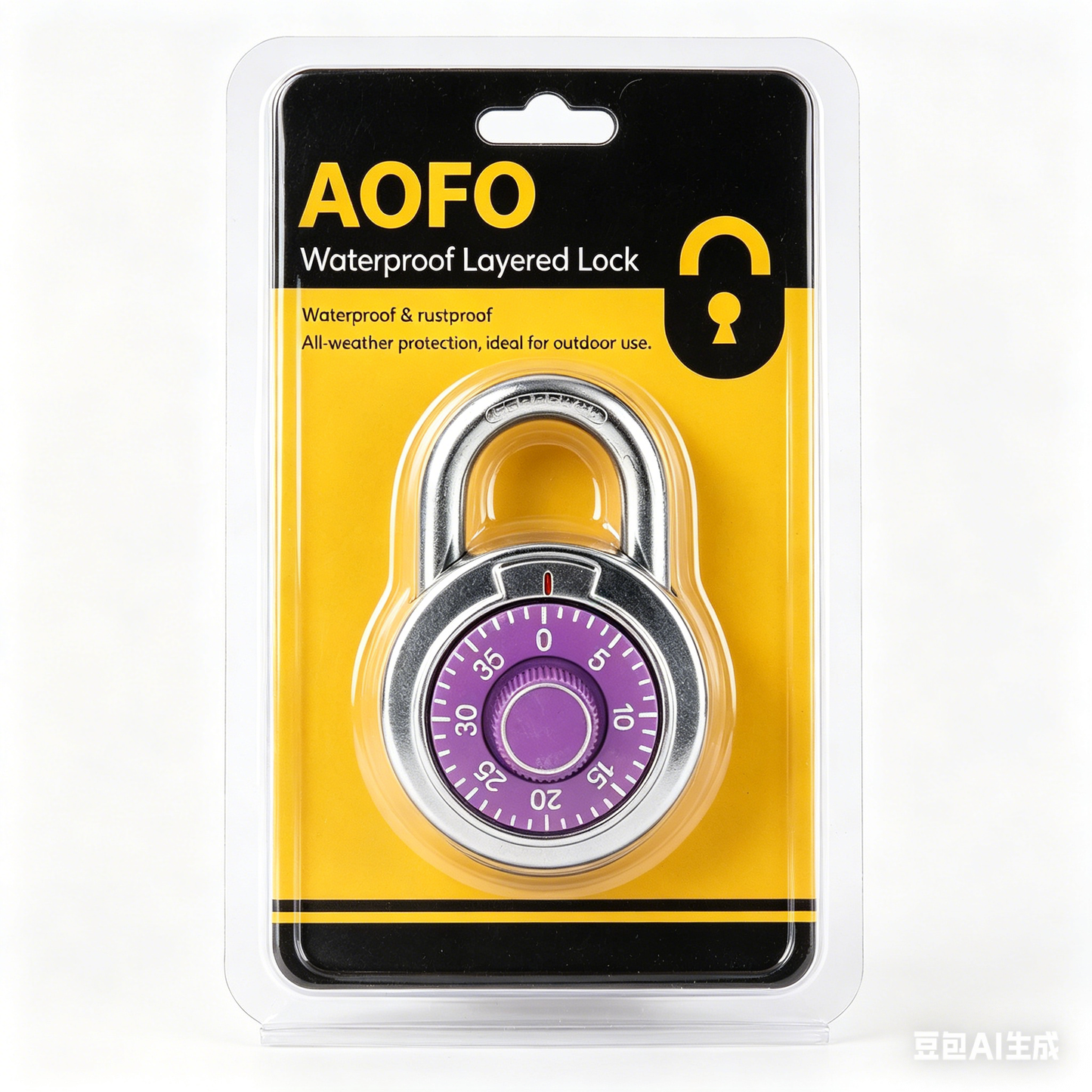 AOFO COMBINATION DIAL LOCK 50mm