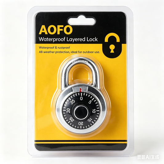 AOFO COMBINATION DIAL LOCK 50mm