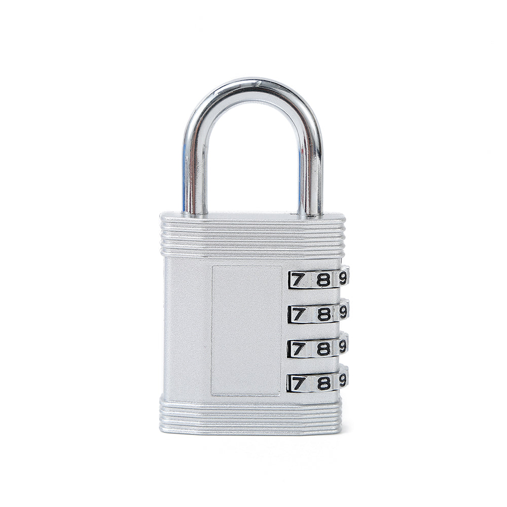 4-Digit Zinc Alloy Combination Padlock for Gym