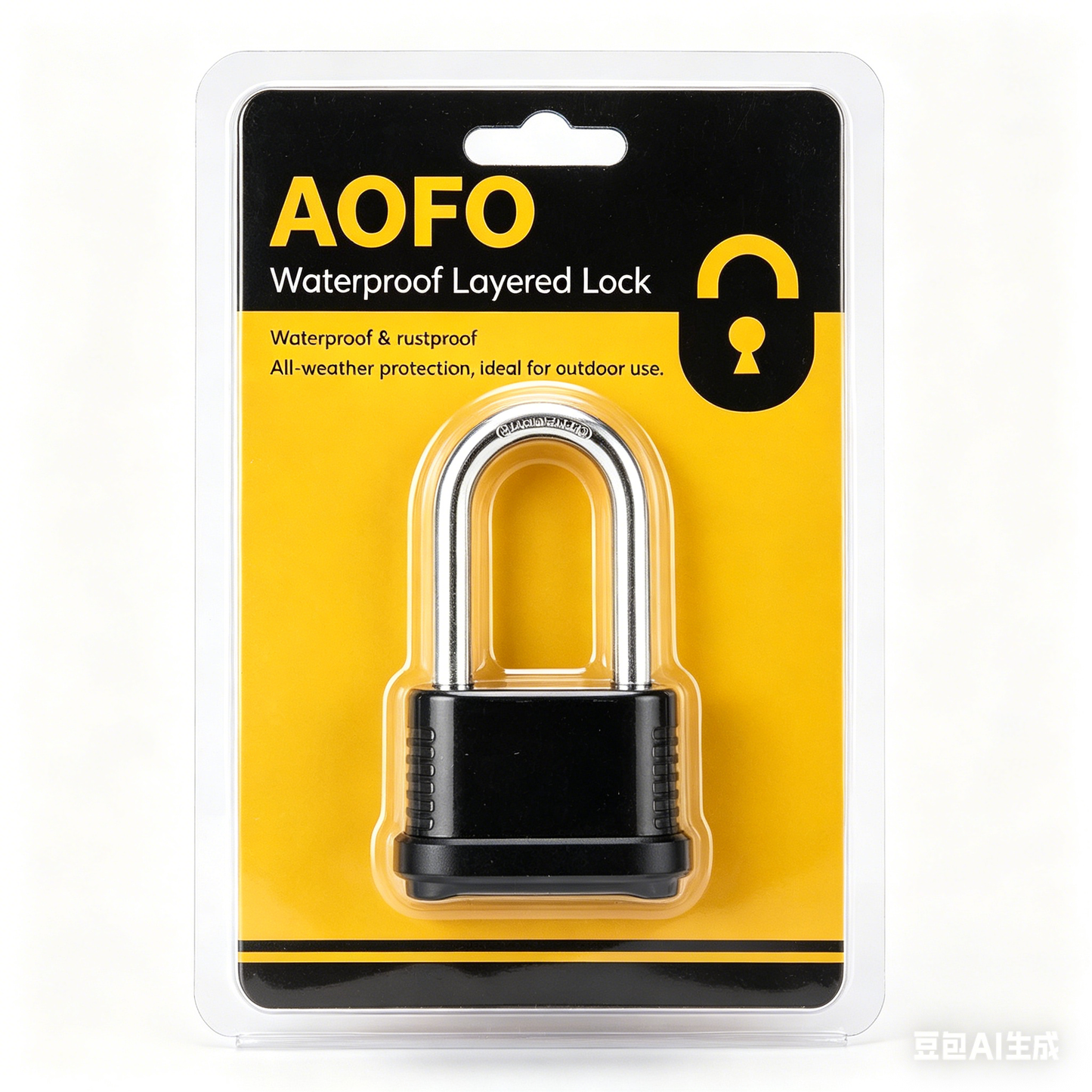 AOFO 4-DIGIT COMBINATION PADLOCK BIG BEAM