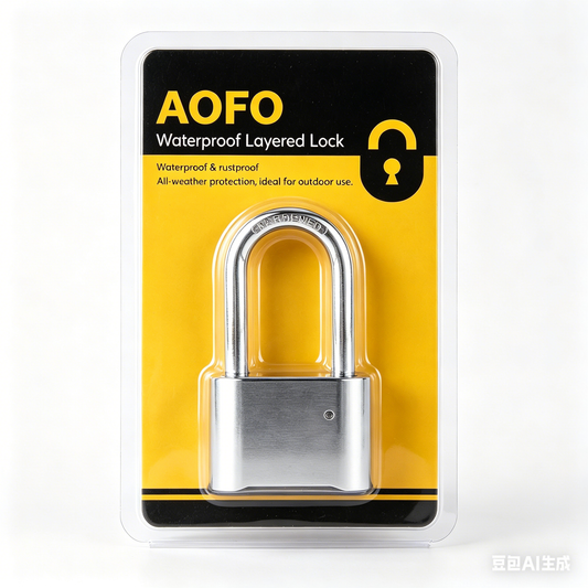 AOFO 4-DIGIT COMBINATION PADLOCK BIG BEAM