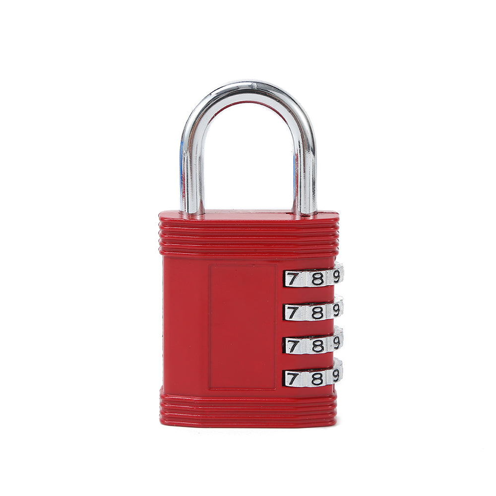 4-Digit Zinc Alloy Combination Padlock for Gym