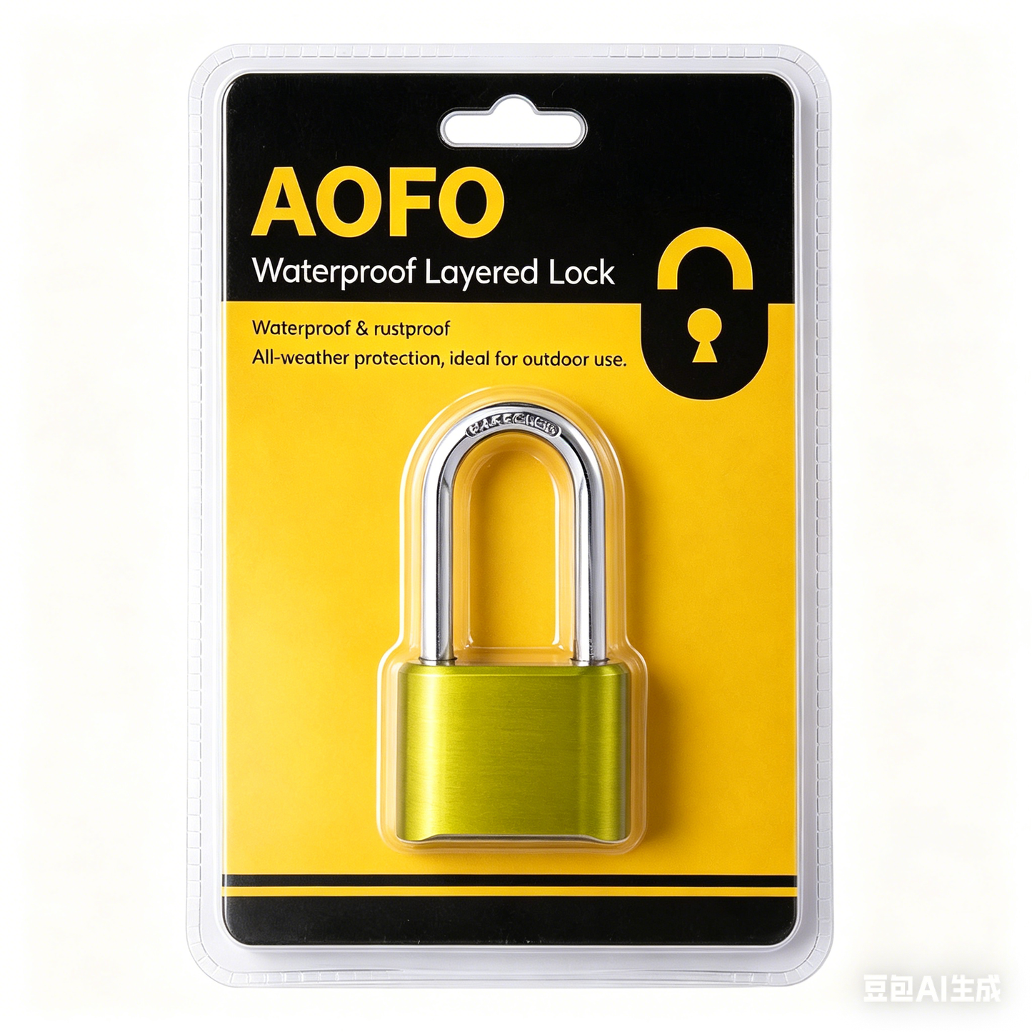 AOFO 4-DIGIT COMBINATION PADLOCK BIG BEAM