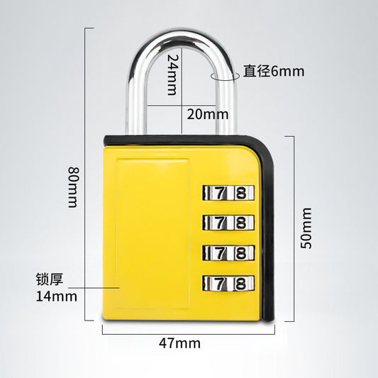 4-Digit Combination Padlock