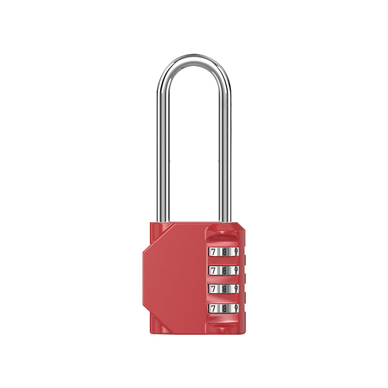 Combination Lock 4 Digit Long Shuckle