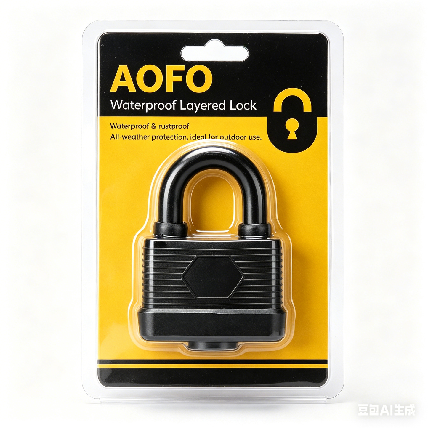 SHROUDED PADLOCK LONG BEAM