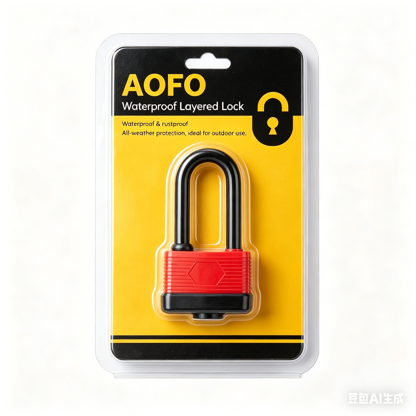 SHROUDED PADLOCK LONG BEAM