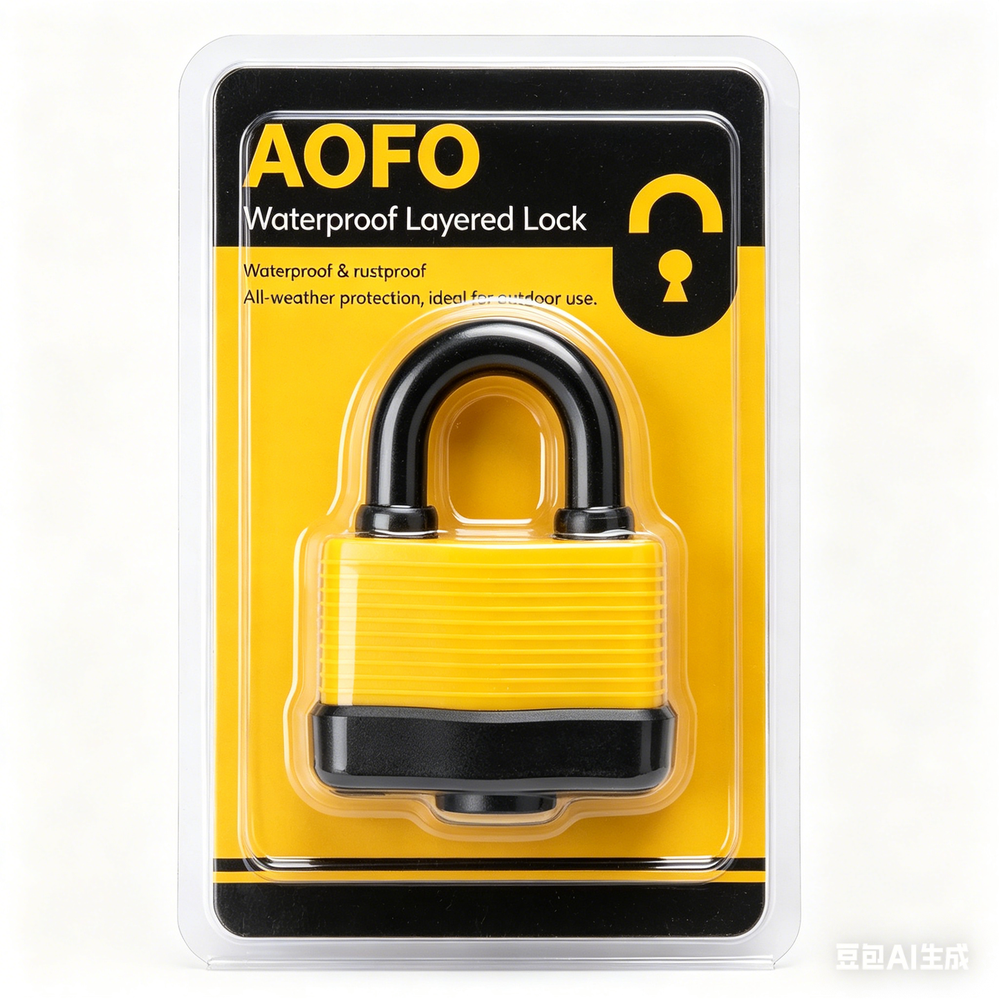 SHROUDED PADLOCK LONG BEAM