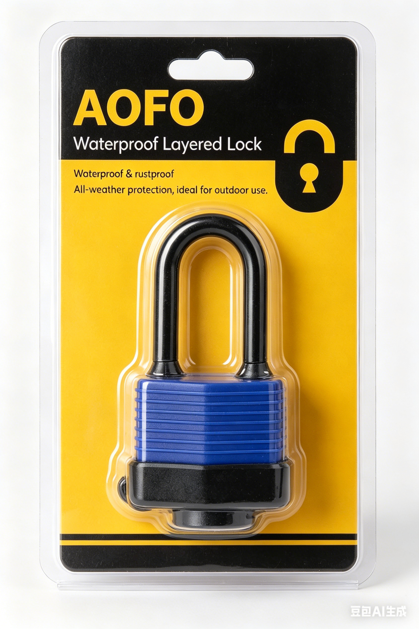 SHROUDED PADLOCK LONG BEAM