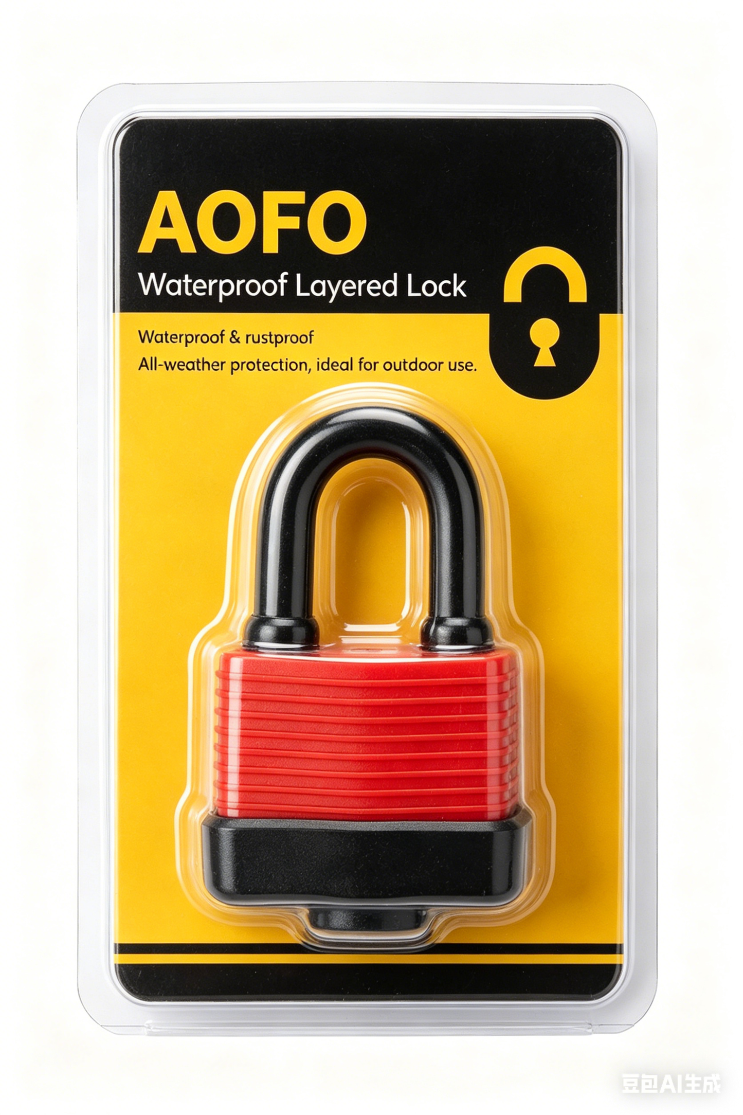 SHROUDED PADLOCK LONG BEAM