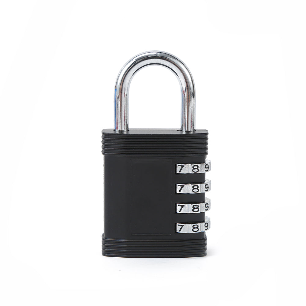 4-Digit Zinc Alloy Combination Padlock for Gym
