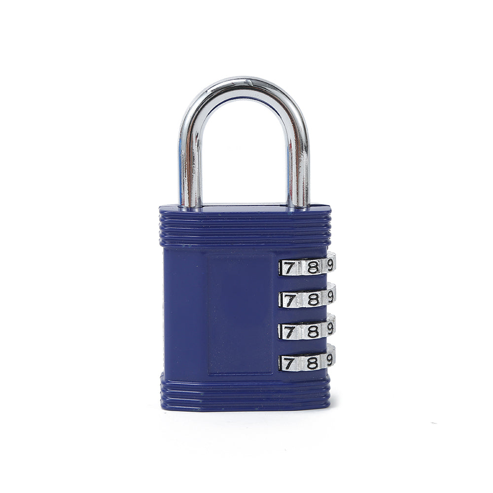 4-Digit Zinc Alloy Combination Padlock for Gym