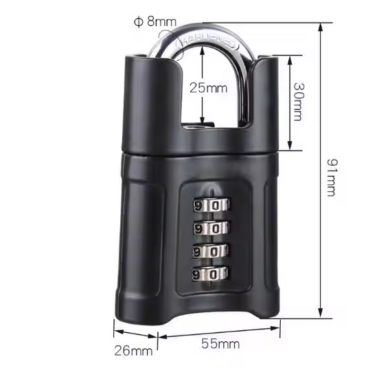 4-Digit Combination Lock