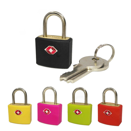 TSA-Approved Keyed Luggage Padlock