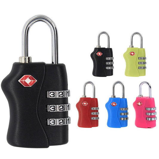 TSA-Approved 3-Digit Combination Luggage Padlock