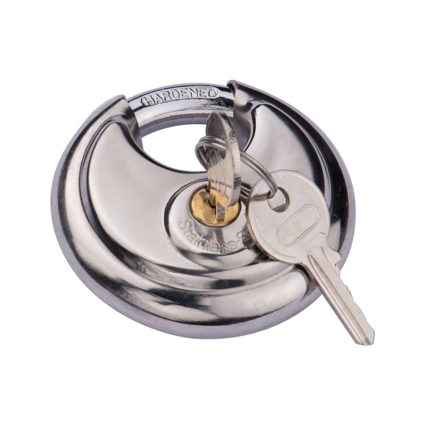 DISC LOCK. MINIMUM LOCK 100 ( 25 BOXES )