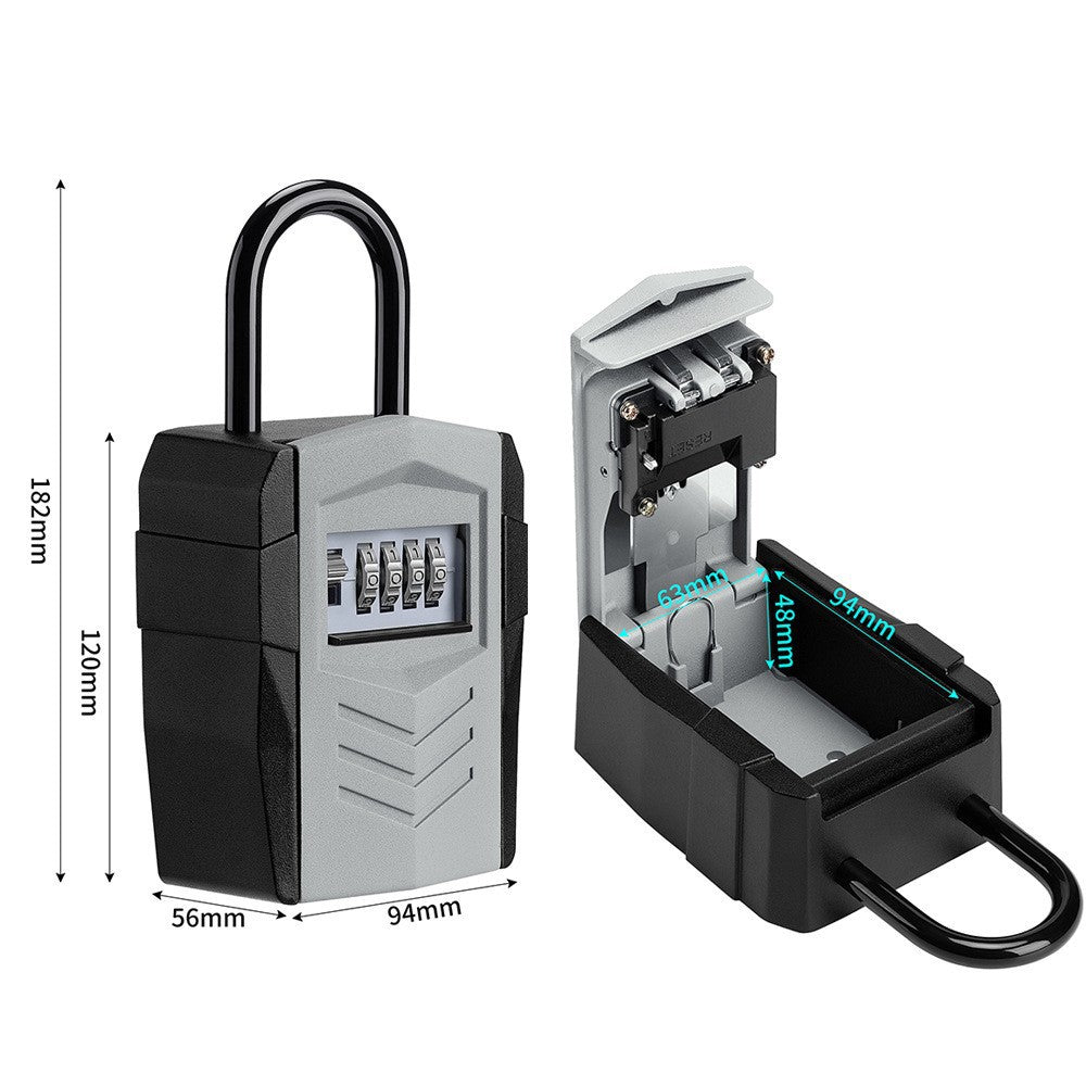 4-Digit Heavy-Duty Key Storage Lock Box