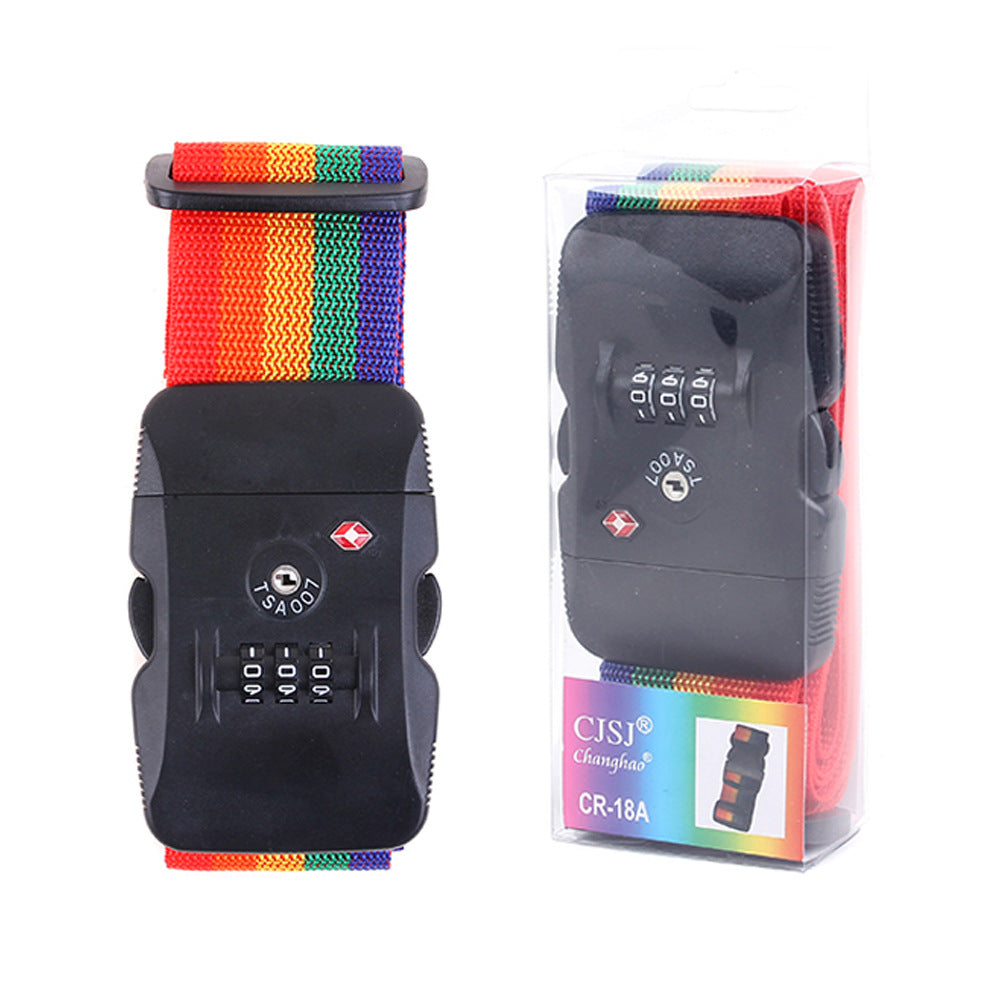 TSA-Approved 3-Digit Luggage Strap Lock