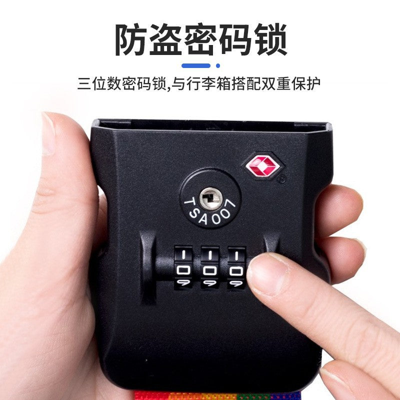 TSA-Approved 3-Digit Luggage Strap Lock