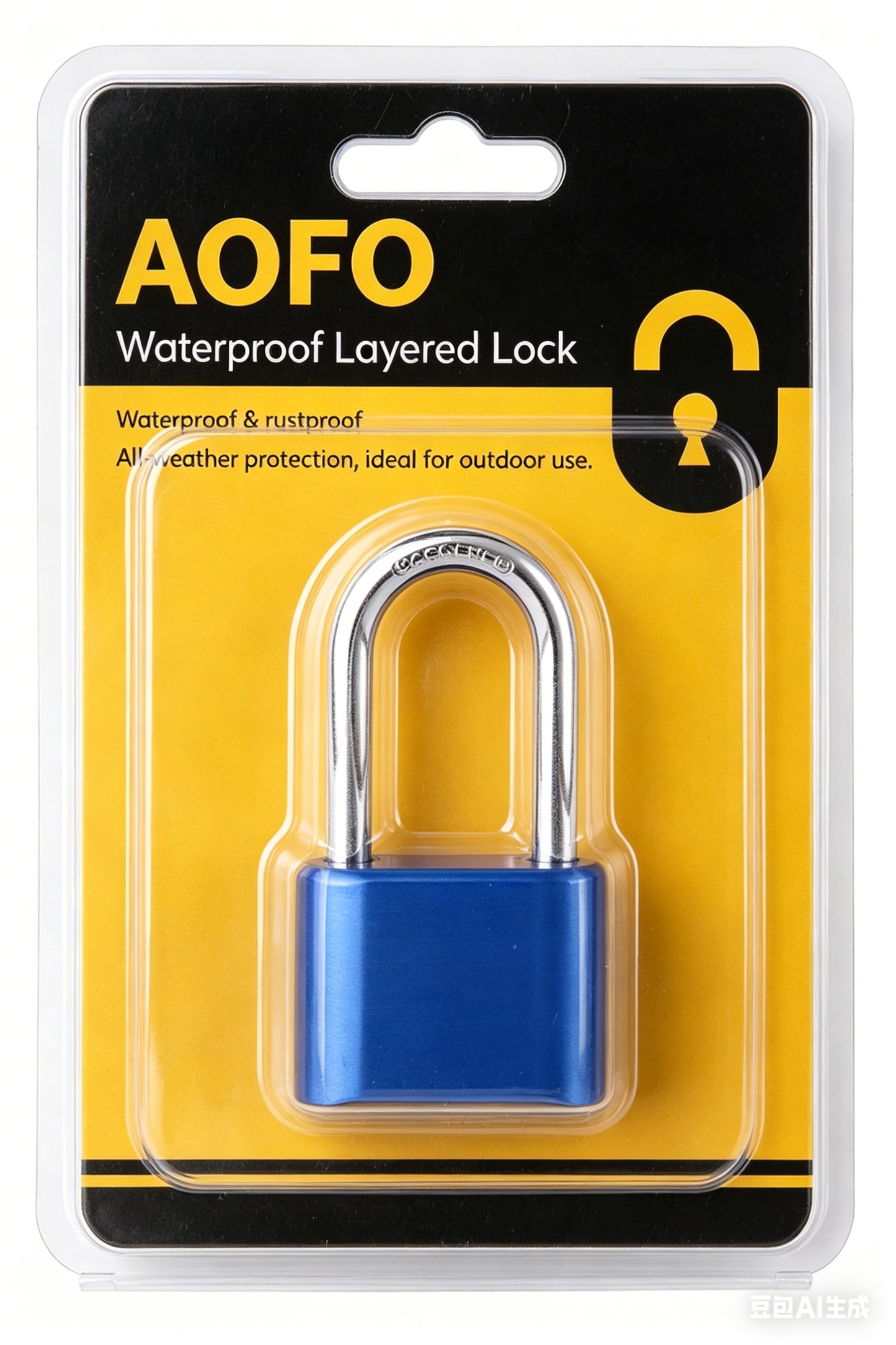 AOFO 4-DIGIT COMBINATION PADLOCK BIG BEAM