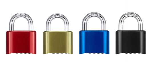 4-digit bottom combination padlock