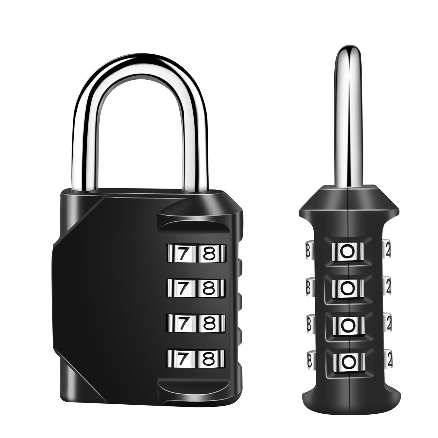 4-digit mechanical combination lock