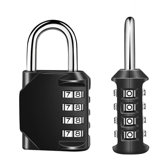 4-digit mechanical combination lock