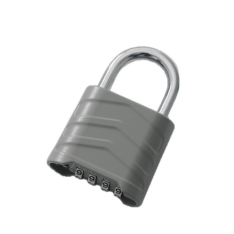 Aluminum Alloy 4-Digit Bottom-Opening Combination Padlock