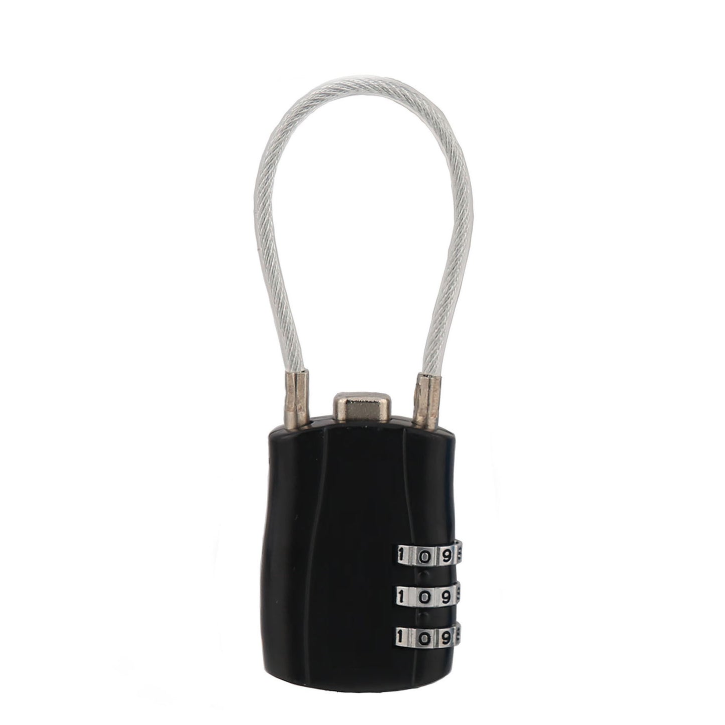 Soft Steel Cable Combination Padlock