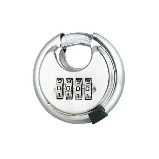 STAINLESS STEEL DISC COMBINATION PADLOCK