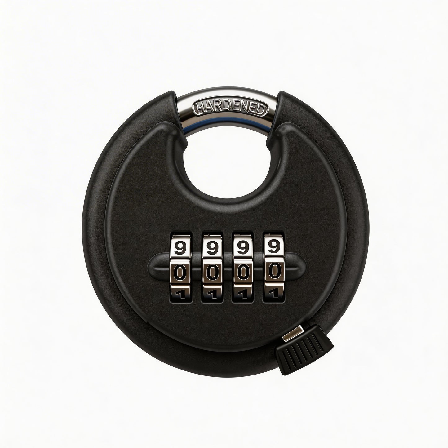 2-3/4" Red Combination Manager Disc Lock - 10 Locks/Box