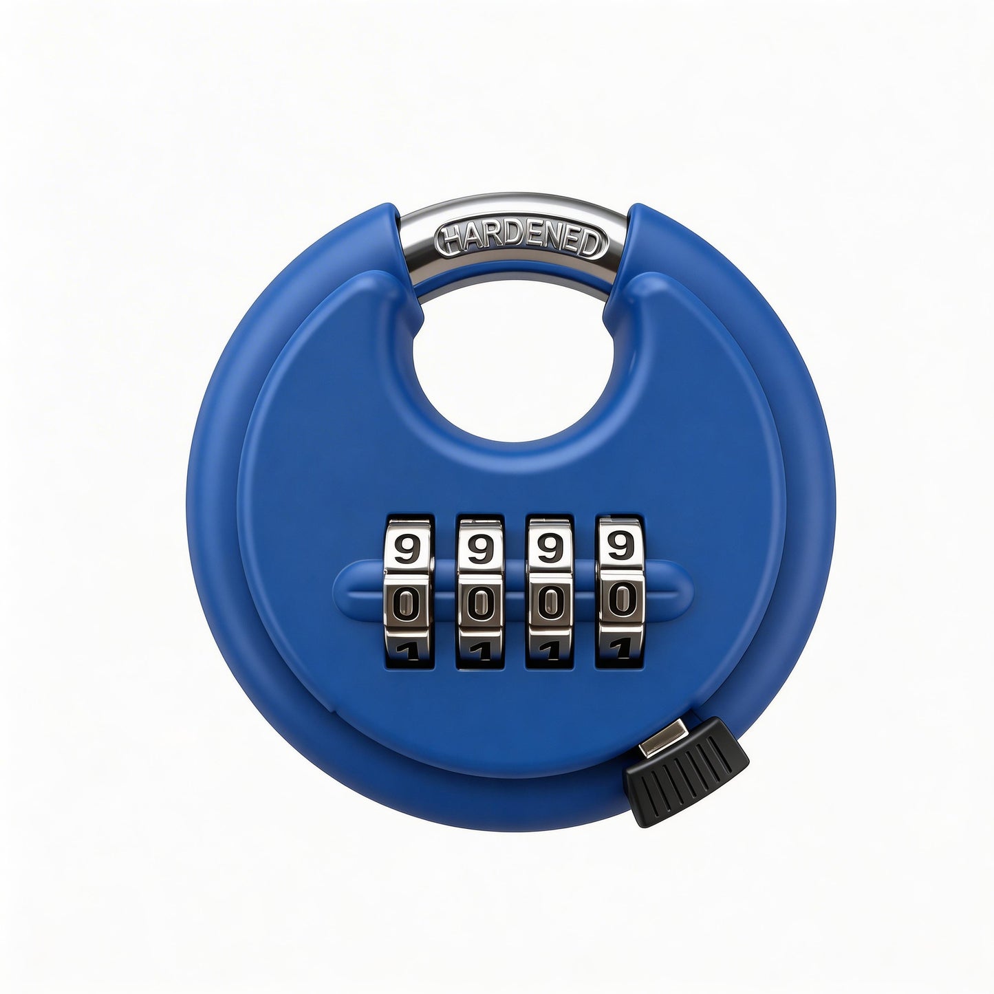2-3/4" Red Combination Manager Disc Lock - 10 Locks/Box