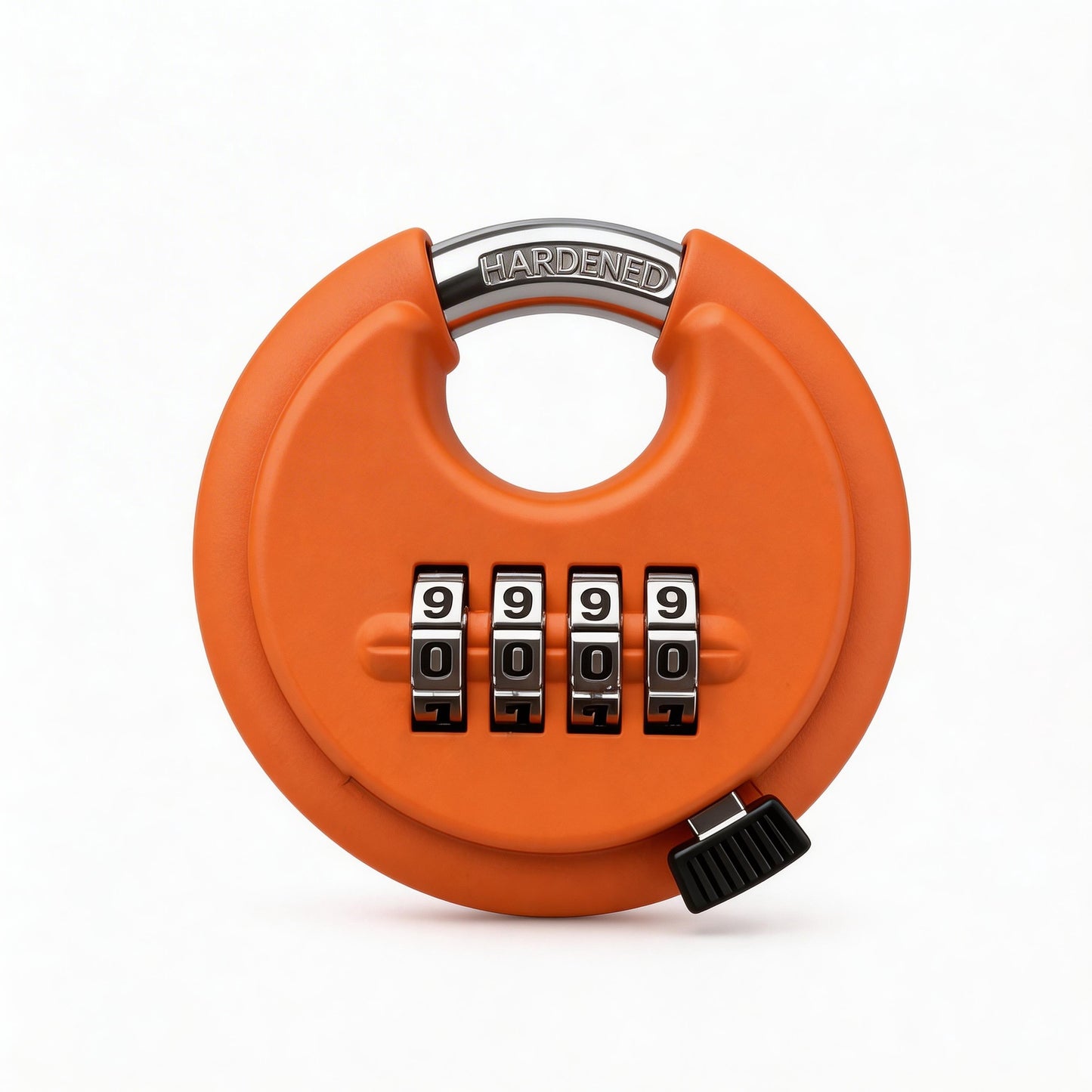 2-3/4" Red Combination Manager Disc Lock - 10 Locks/Box