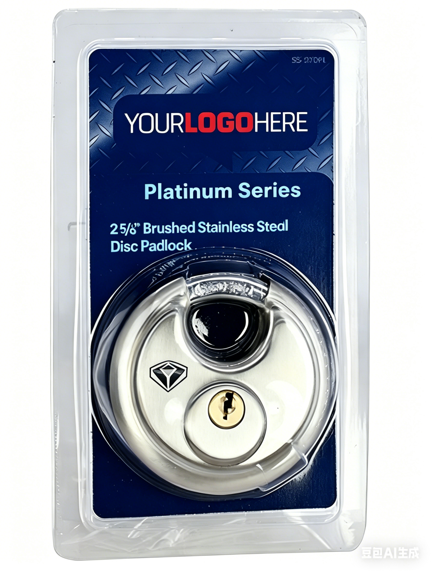 DISC LOCK. MINIMUM LOCK 100 ( 25 BOXES )